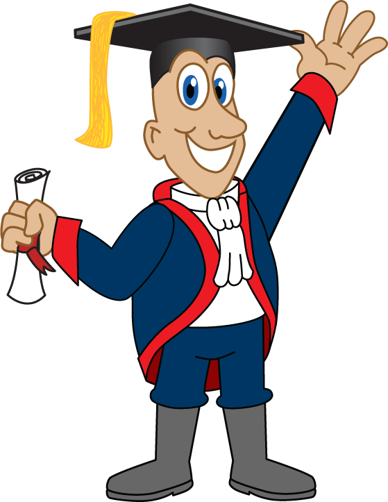 The National Elementary Honor Society Encourages And - Patriot Clip Art (559x723)