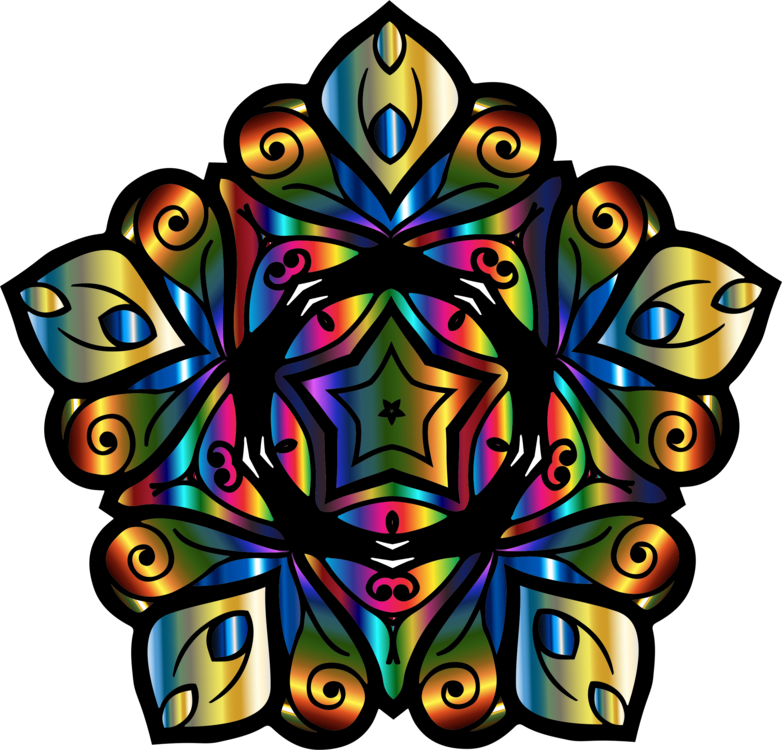 Symmetry Art Kaleidoscope Circle Drawing - Symmetry (782x750)