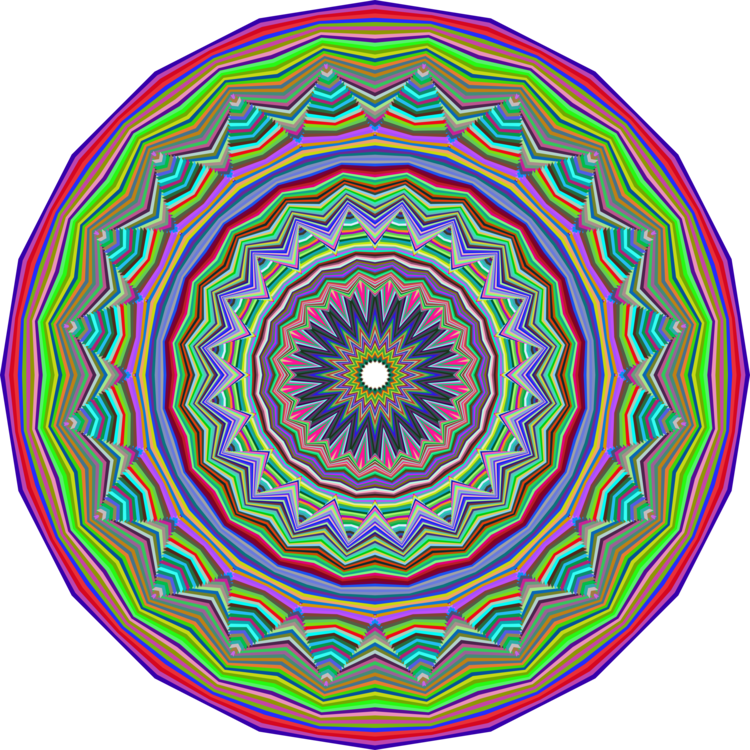 Mandala Line Art Drawing Kaleidoscope - Mandala Line Art Drawing Kaleidoscope (750x750)