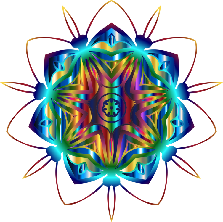 Symmetry Kaleidoscope Line Organism - Symmetry (753x750)