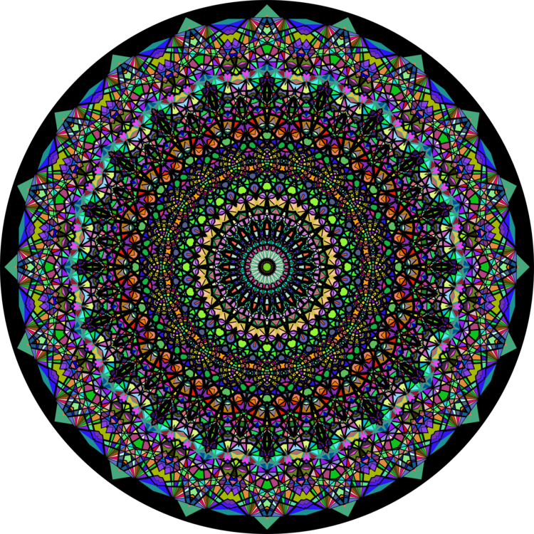 Mandala Kaleidoscope Computer Icons Symmetry Circle - Symmetry (750x750)