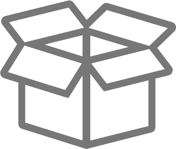 Packing Services - Open Box Line Vector (834x834)