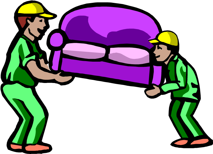 Furniture Moving - Grappige Afbeeldingen Verhuizen (750x552)