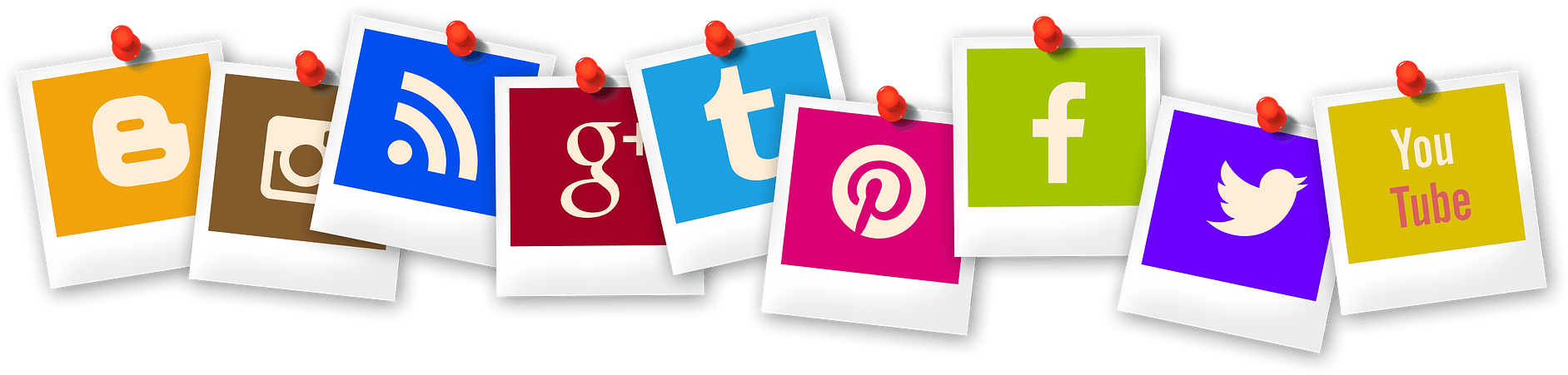 Use Social Media To Drive Traffic To Your Website - Social Media Platforms Png (1920x960)