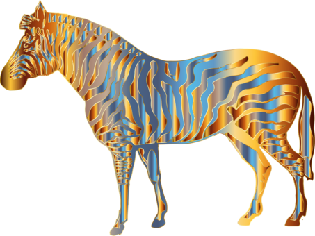 Quagga Horse Zebra Foal Computer Icons - Clip Art (453x340)