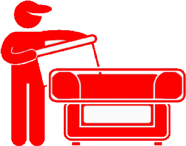 Packing Of Belongings - Movers Vector (400x340)