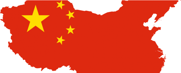 China Calling - Mapa Y Bandera De China (633x250)