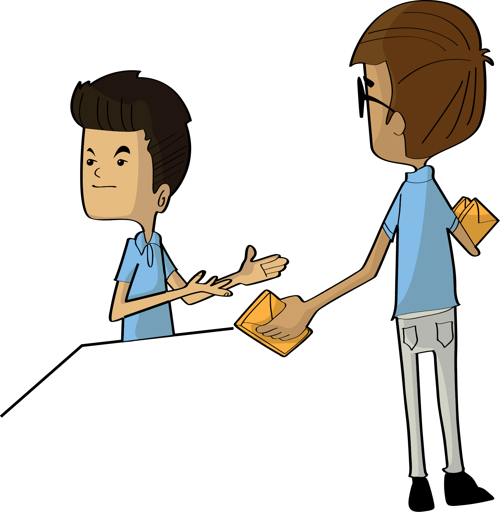 Respect Clipart Friendship Clipart Respect 15 Clip - Respeto Y Observacion De Las Normas Morales (1656x1698)