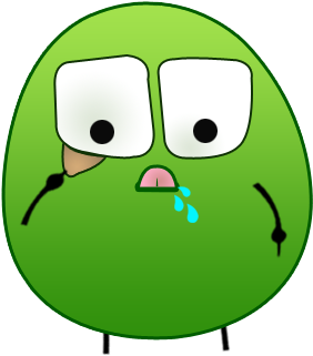 Get The Green Bean Emoji App Now - Cartoon (408x408)
