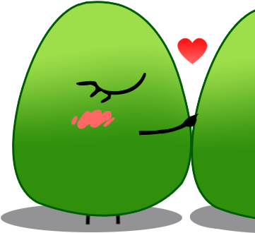 Get The Green Bean Emoji App Now - Cartoon (408x408)