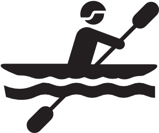 Canoeing - Kayak Clipart Transparent (600x266)