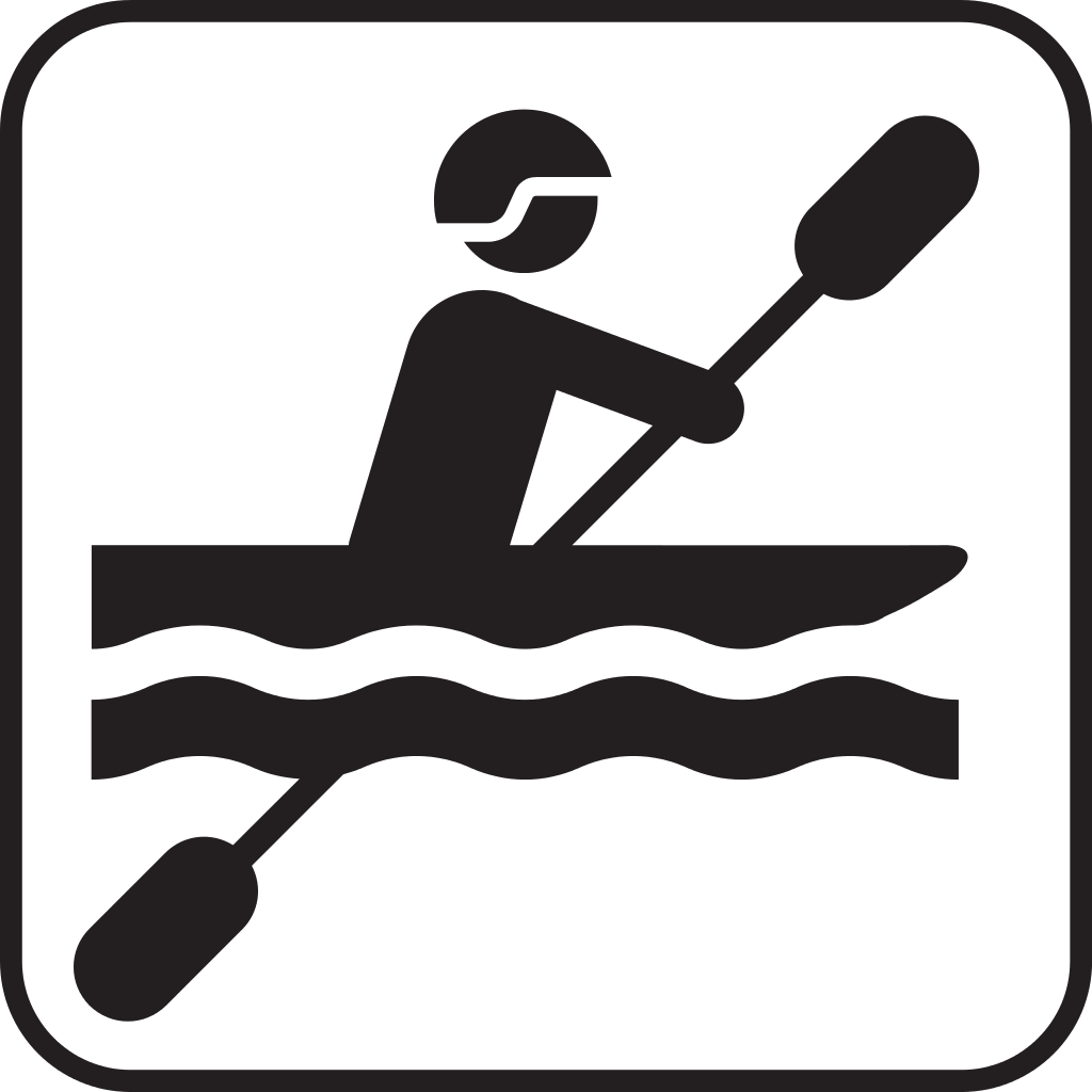 Kayak - Canoeing Symbol (1024x1024)