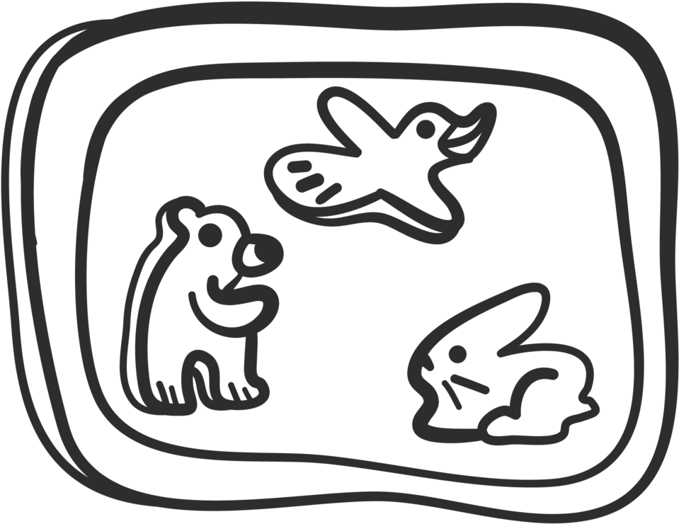 These Traditional Puzzles Work On So Many Levels, From - Line Art (1024x1024)