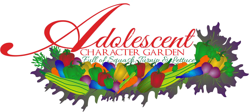 Welcome To The Adolescent Character Garden - Guest Room - Handmade Shabby Chic Wooden Sign / Plaque (856x385)