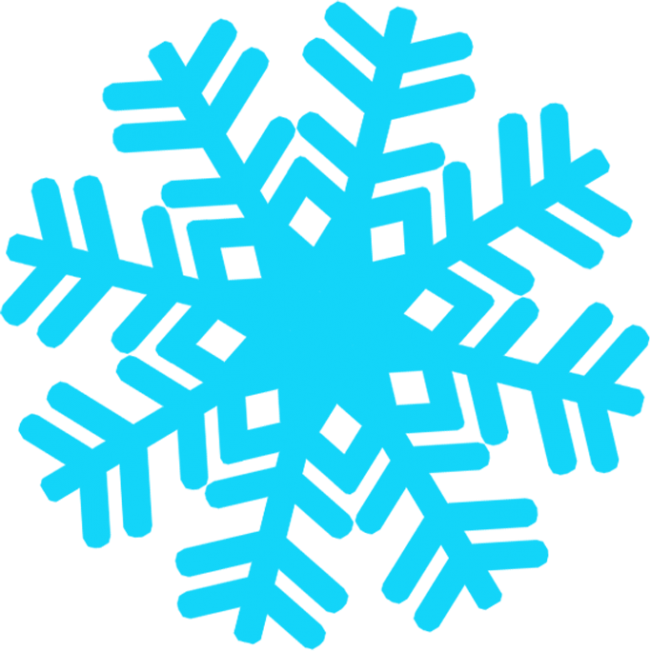 All About Snowflakes Plus Free Coloring Pages/templates, - Snowflake Clipart (650x651)