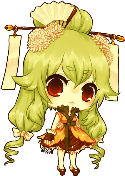 Ocs Santhe By Onisuu On Deviantart - Chibi (442x612)