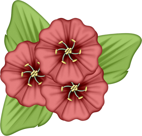 Craft - Hawaiian Hibiscus (452x434)