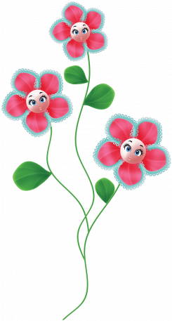 Alice In Wonderland Clipart Flower - Digital Scrapbooking (456x456)