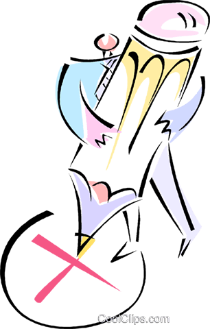 Man With A Pencil Voting Royalty Free Vector Clip Art - Man With A Pencil Voting Royalty Free Vector Clip Art (306x480)