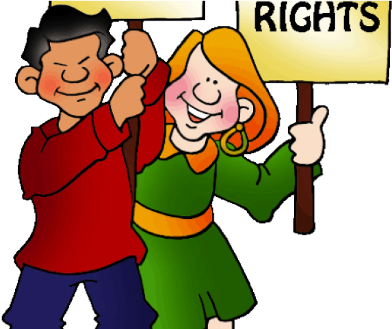 Vote Clipart Civil Right - Derechos Civiles Y Politicos (640x480)