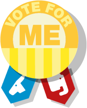 Vote For Me Pictures - Vote For Me Png (400x400)