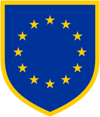 Shield Of The European Union - Postage Stamp European Union (330x384)