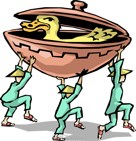 Chinese Food Royalty Free Vector Clip Art Illustration - Restaurant (462x480)