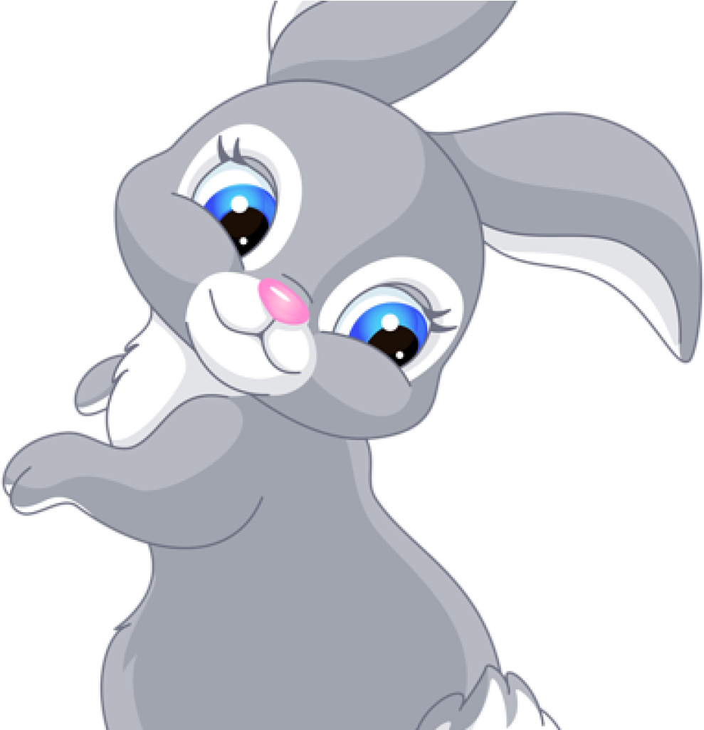 Rabbit Clipart Free Rabbit Clipart Images Cute Bunny - Dibujos De Conejos A Color (1024x1024)