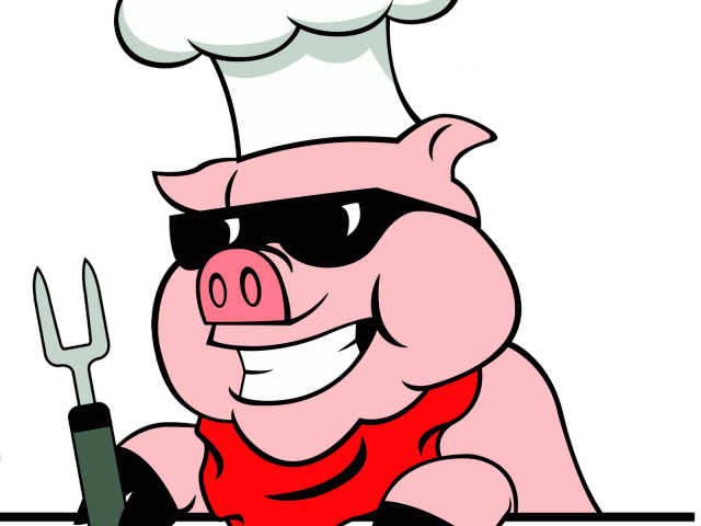 Grill Clipart Bbq Fundraiser - Porky's Bbq (640x480)