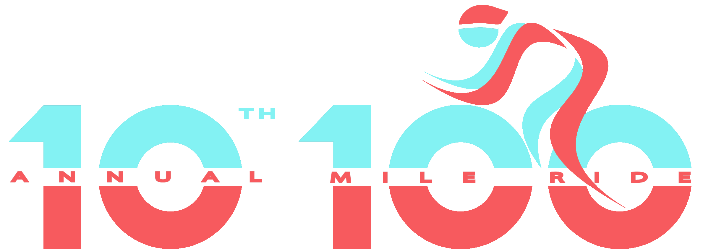 Are You Ready To Ride 100 Miles For Charity - Graphic Design (2410x963)