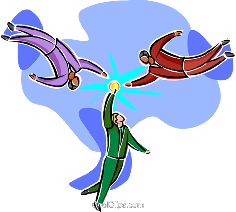 Reaching For Brass Ring Royalty Free Vector Clip Art - Culture (480x431)