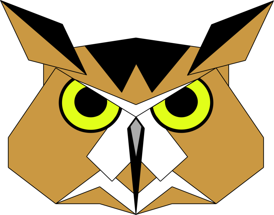 Little Owl Bird Computer Icons Download - Gambar Kepala Burung Hantu (955x750)
