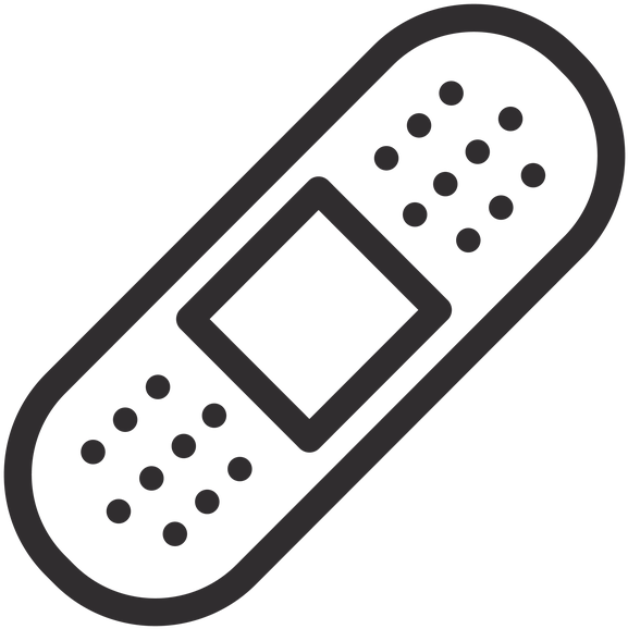 Vector Library Library Adhesive Bandage Cartoon Cartoonview - Free Medical Vector Icon (618x619)