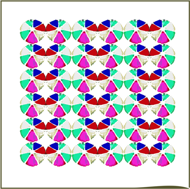 Quilt Art Borders And Frames Picture Frames Painting - Clip Art (759x750)