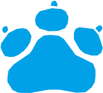 Paw Cat Dog Computer Icons Printing - Paws Clip Art (433x340)