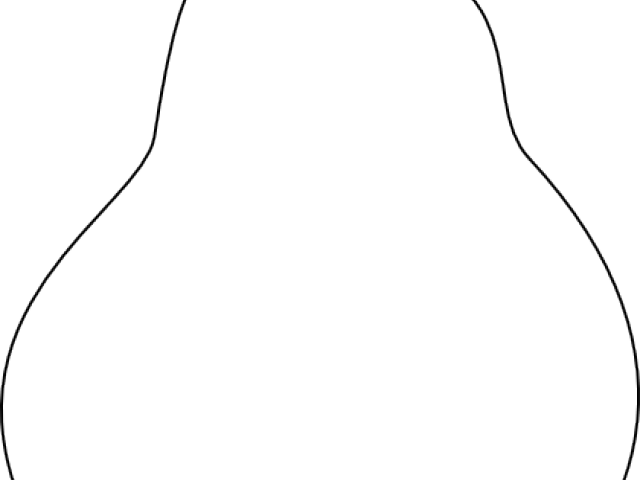 Pear Clipart Pair Pear - Line Art (640x480)