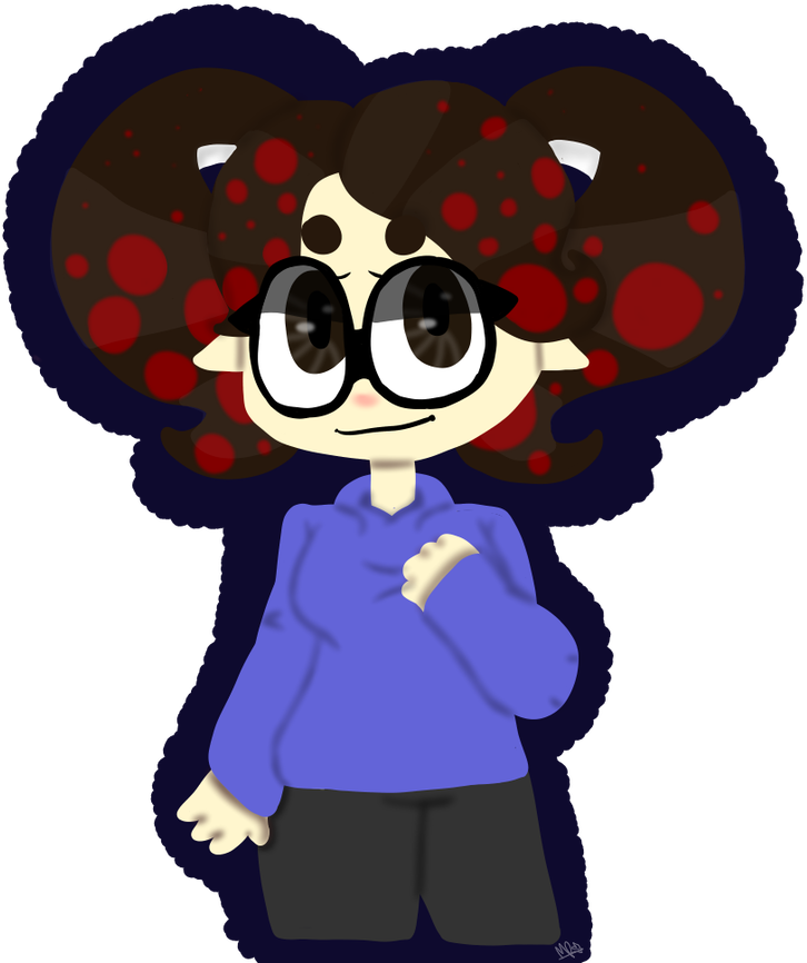 Cherry Pepsi Inkling No Line Art Kind Of By Panckakesblu66 - Cartoon (894x894)