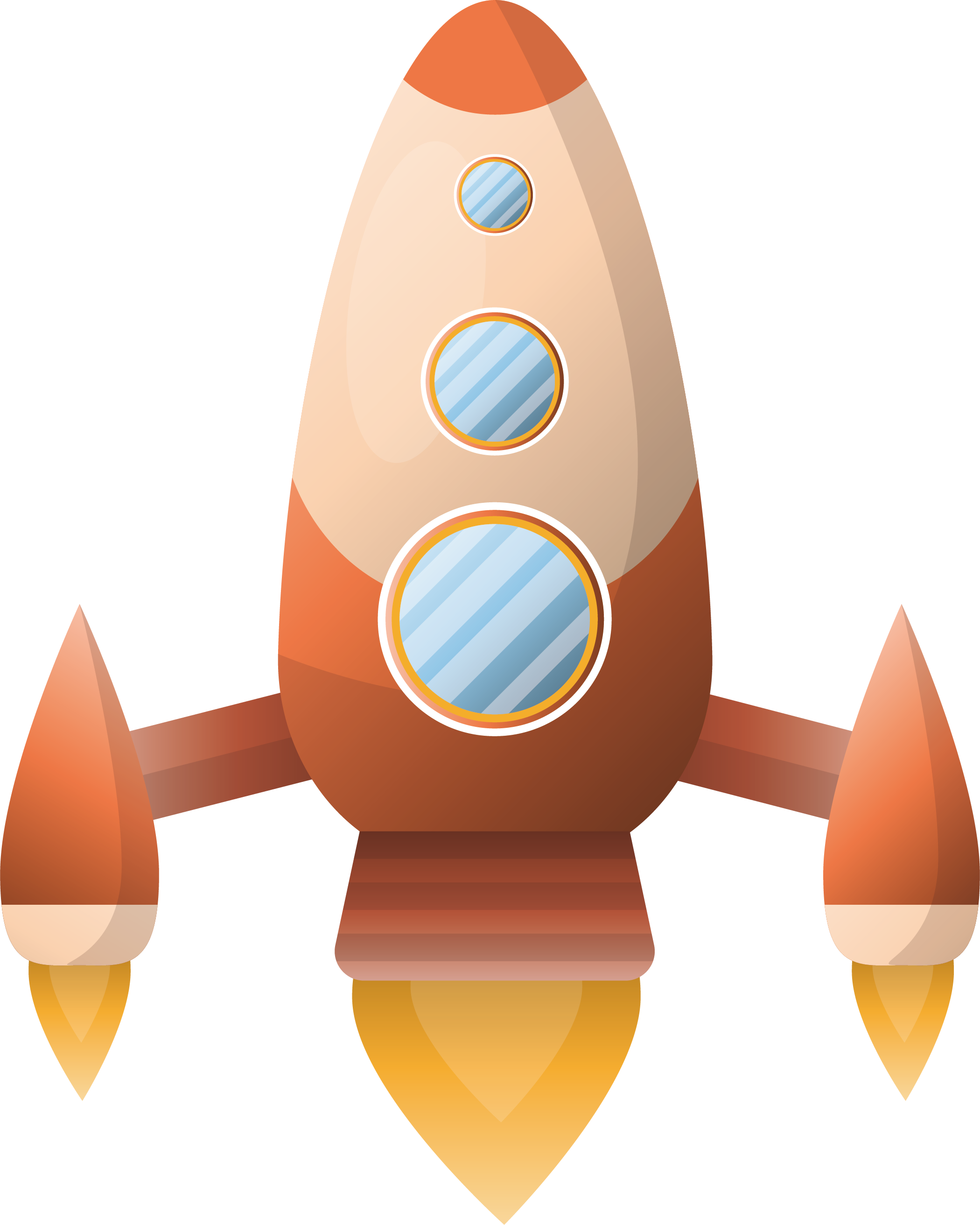 Zeppelin Drawing Painting Svg - Transparent Cartoon Spaceship Png (2100x2624)