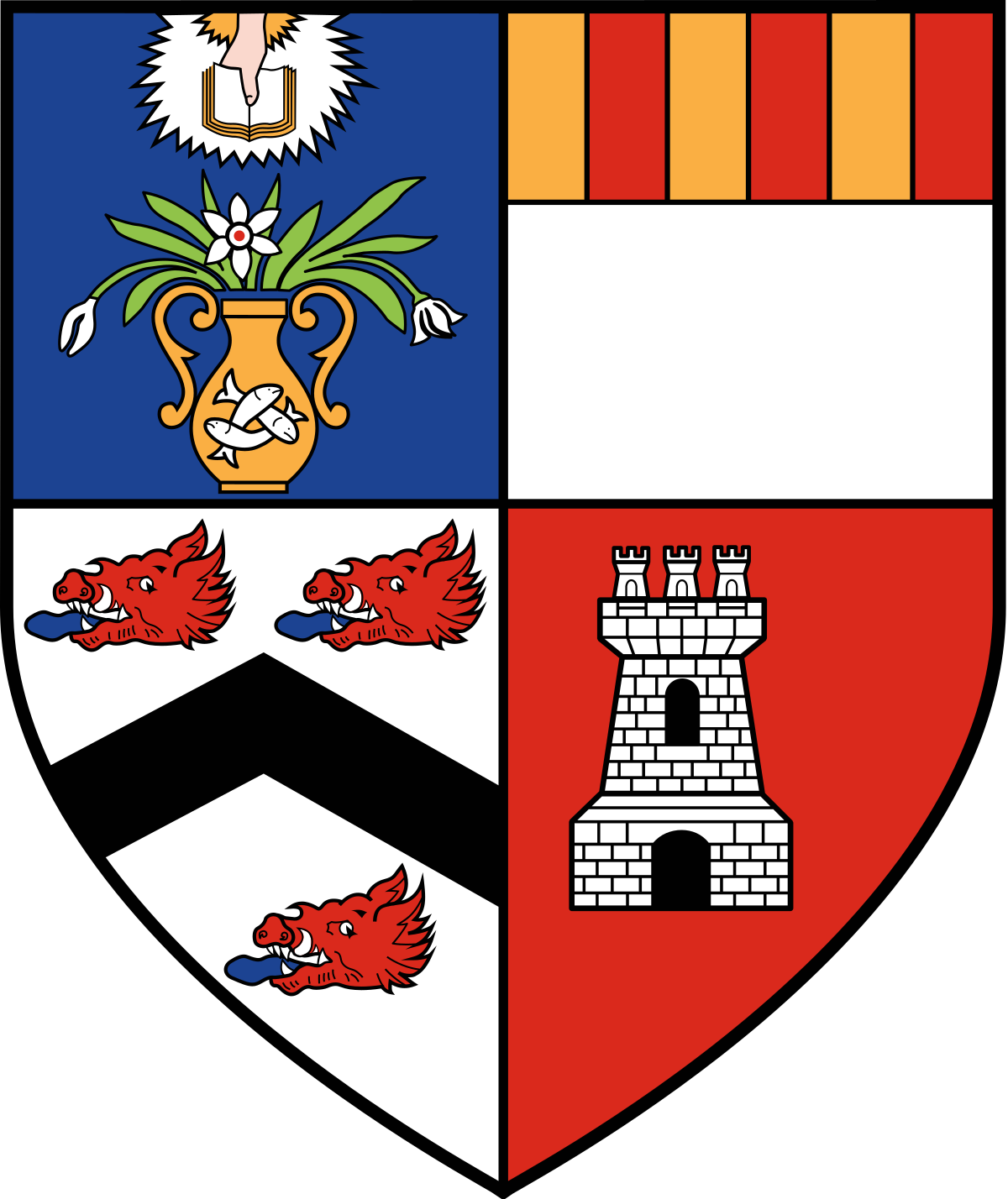 University Of Aberdeen Coat Of Arms (1200x1428)