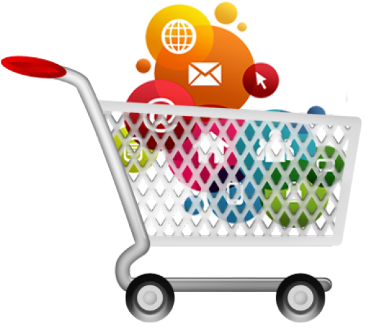 Ecommerce Clipart Full Shopping Cart - Ecommerce Website Development (640x480)