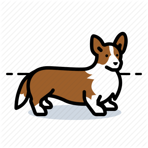 Corgi Outline Png - Corgi Icon Png (512x512)