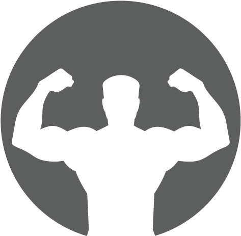 Designed And Built For Tough Jobs - Symbol For Tough (500x500)