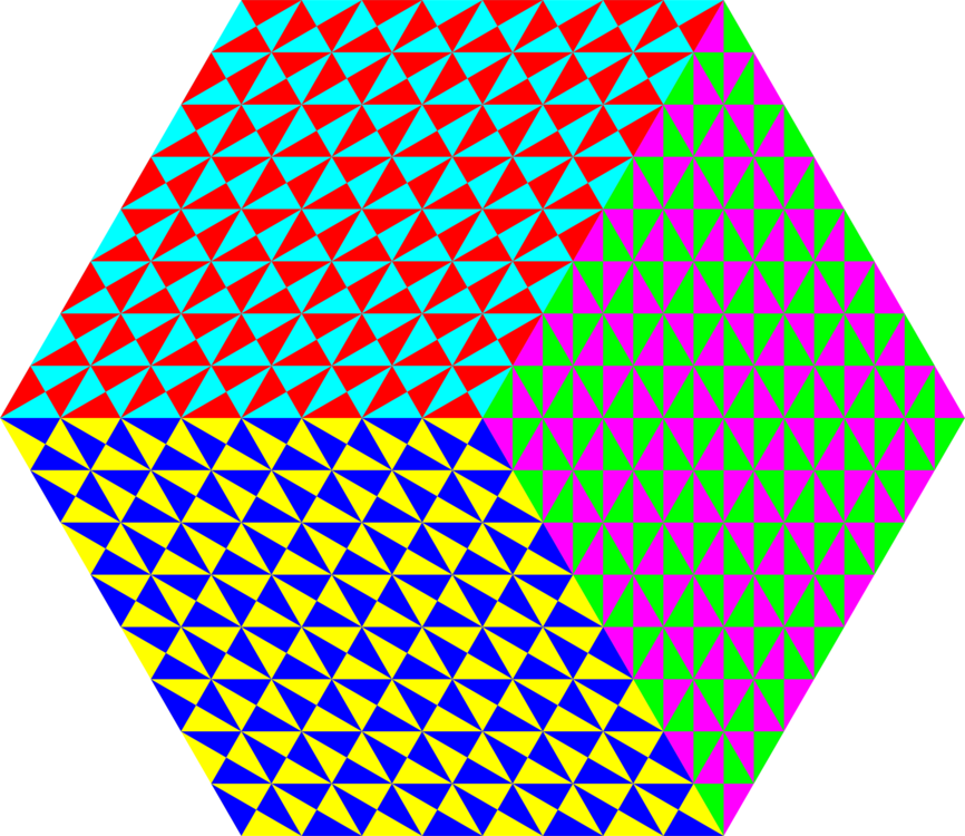 Penrose Triangle Penrose Tiling Tessellation Symmetry - Penrose Tessellation (866x750)