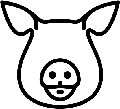 Pork Slices - Triquinosis Logo (600x600)