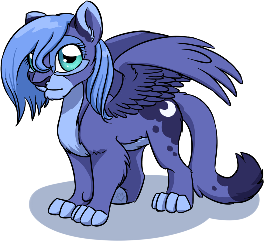 Nothingspecialx9, Cute, Female, Lion, Lioness, Lionified, - Princess Luna As A Lion (900x900)