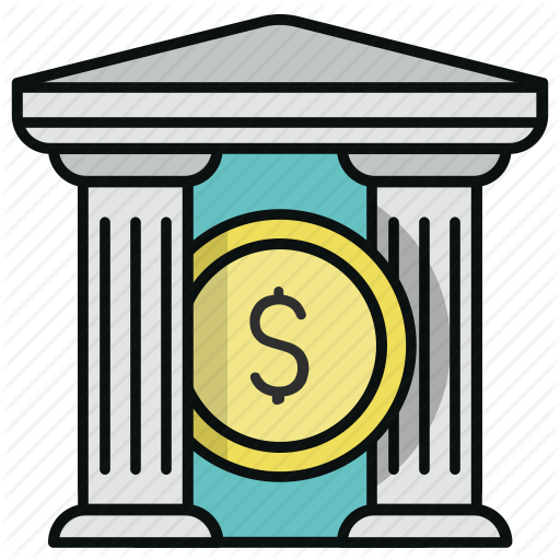 Financial Institution Icon Clipart Financial Institution - Financial Institution Icon (512x512)