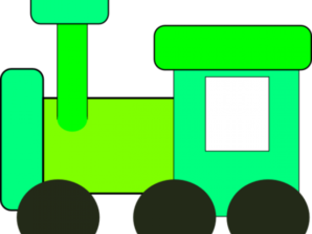 Engine Clipart Green Train - Train Car Clipart Green (640x480)