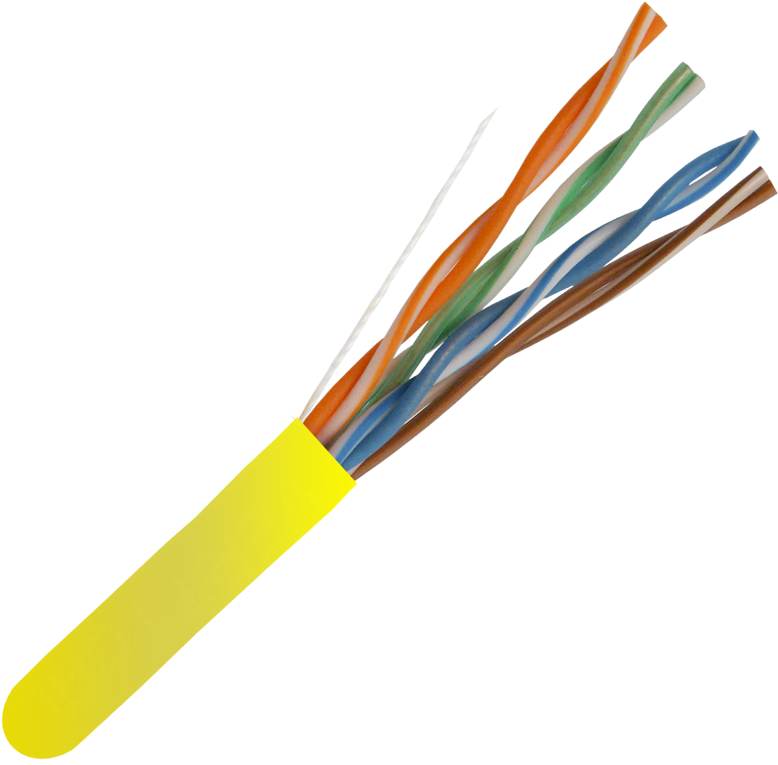 Category Trans U S Manufacturer Pylpng - Cat6 Plenum Cable 1000 Ft Yellow (800x797)