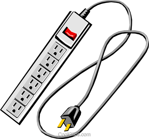 Picture Stock Collection Of Free Electricities - Extension Cord Transparent Background (480x448)