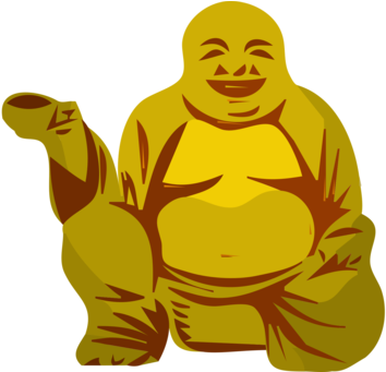 Buddhism Buddhist Meditation Buddhist Temple Buddhahood - Buddha Cartoon No Background (563x340)